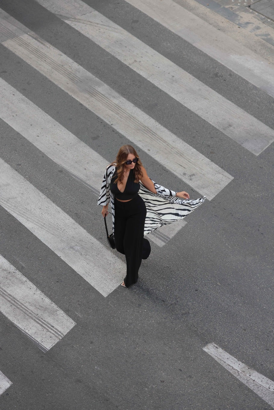 Zebrasti kimono