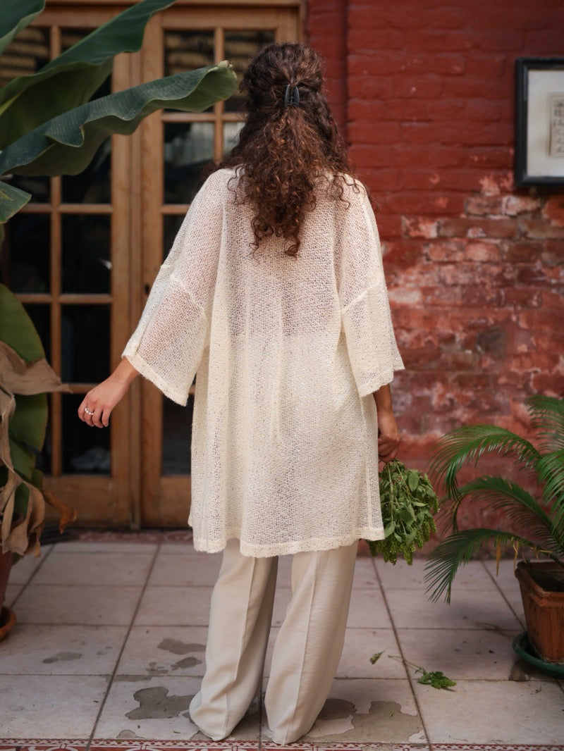 Mrežasti kimono Zebrah